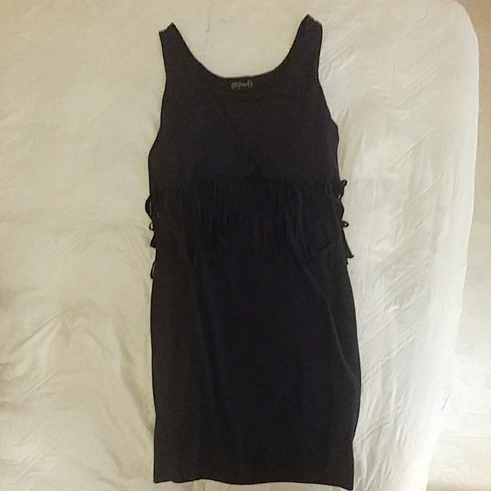 Little black fringe dress